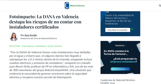 Fotoimpacto: La DANA en Valencia destapa los riesgos de no contar con instaladores certificados